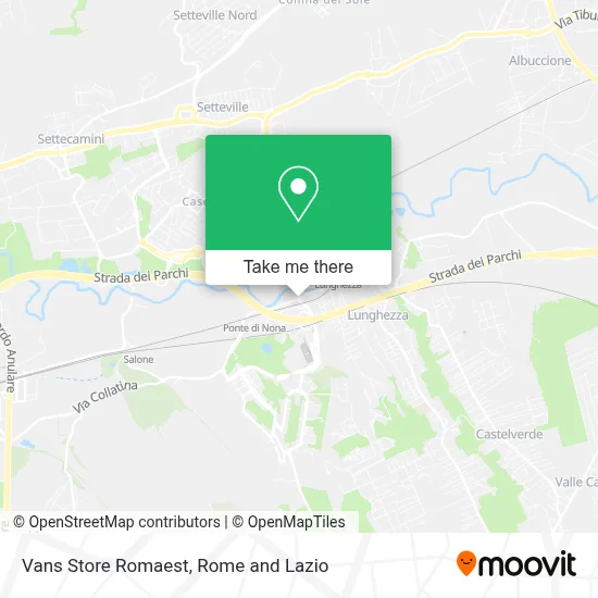 Vans Store Romaest map