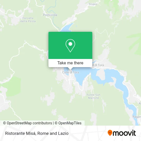 Ristorante Misá map