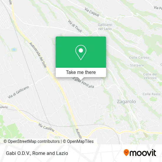 Gabi O.D.V. map