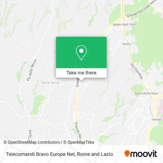 Telecomandi Bravo Europe Net map