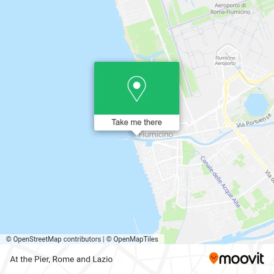 At the Pier map