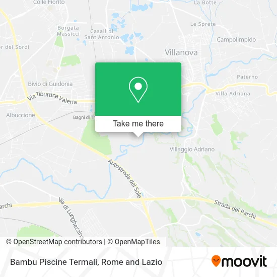 Bambu Piscine Termali map