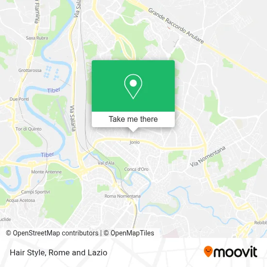 Hair Style map