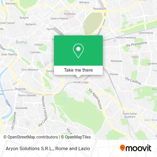 Aryon Solutions S.R.L. map