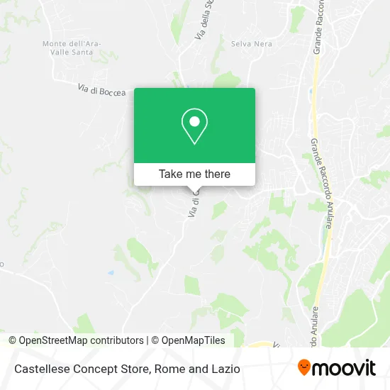 Castellese Concept Store map
