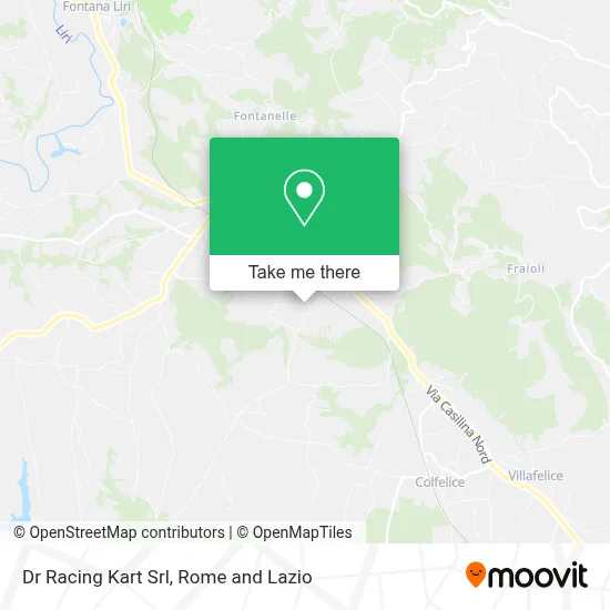 Dr Racing Kart Srl map