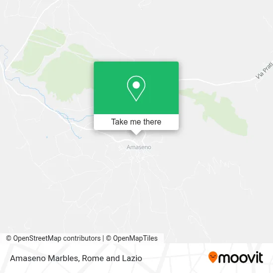 Amaseno Marbles map