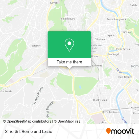 Sirio Srl map