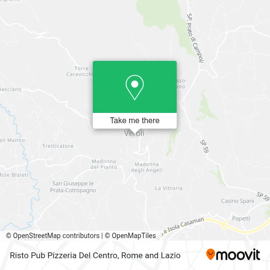 Risto Pub Pizzeria Del Centro map