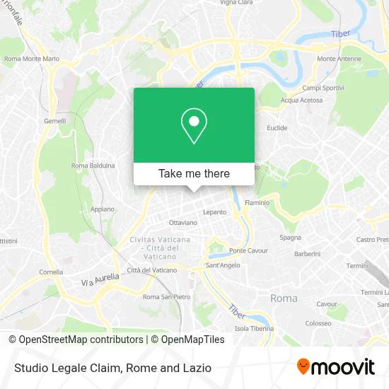 Studio Legale Claim map