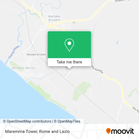 Maremma Tower map