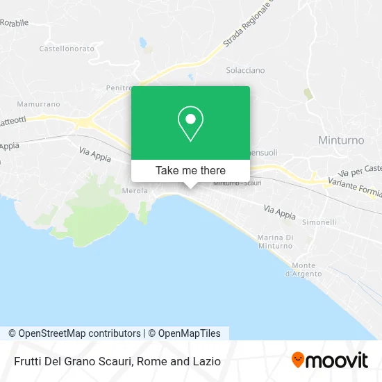 Frutti Del Grano Scauri map