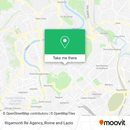 Rigamonti Re Agency map