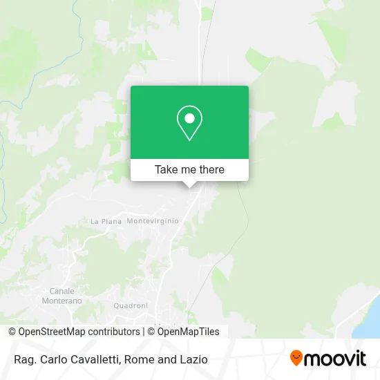 Rag. Carlo Cavalletti map