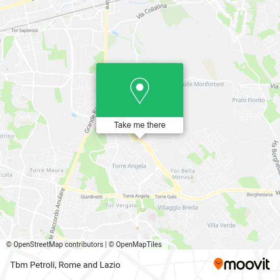 Tbm Petroli map