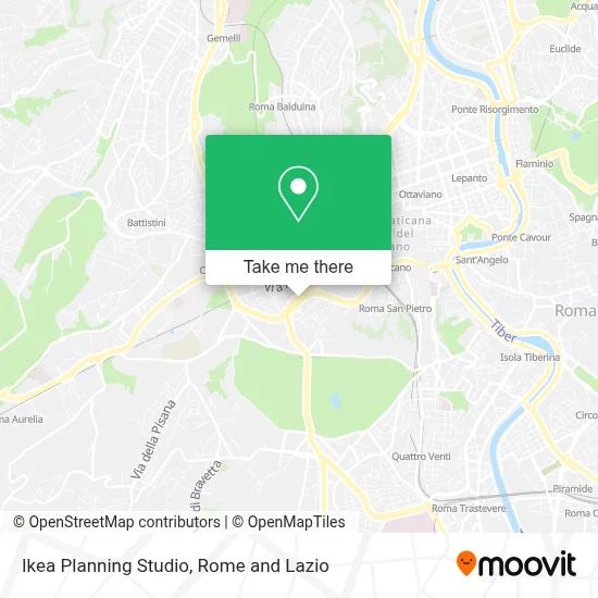 Ikea Planning Studio map