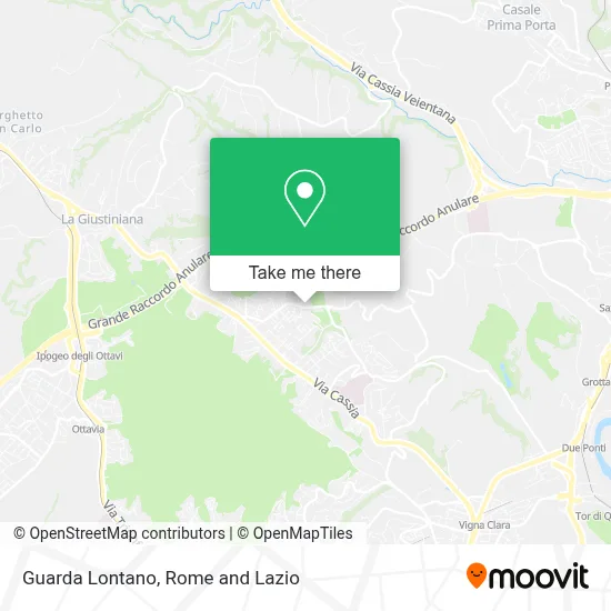 Guarda Lontano map