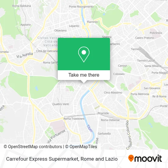 Carrefour Express Supermarket map