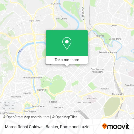 Marco Rossi Coldwell Banker map