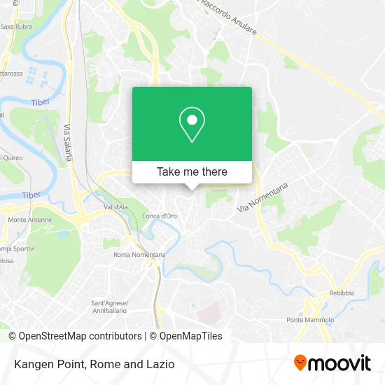 Kangen Point map
