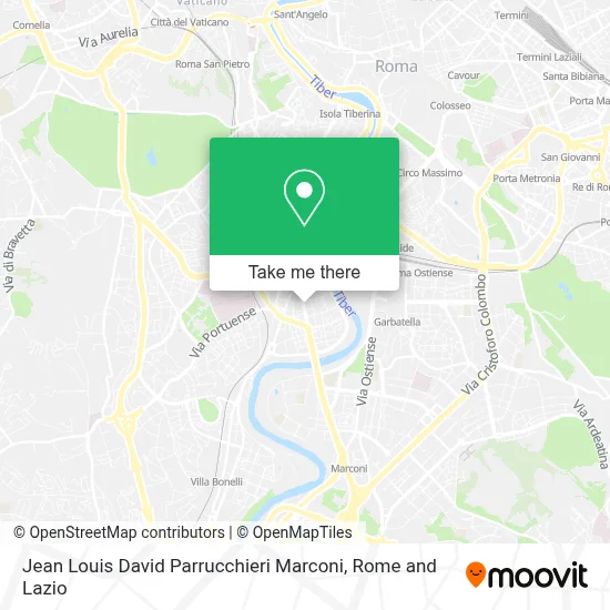 Jean Louis David Parrucchieri Marconi map