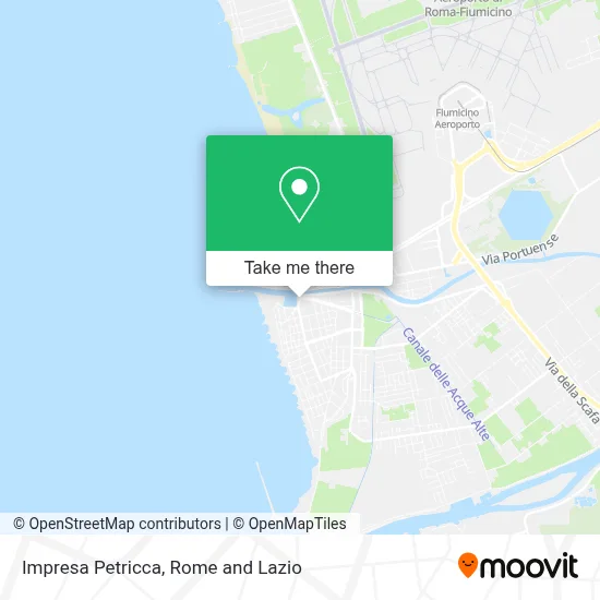 Impresa Petricca map