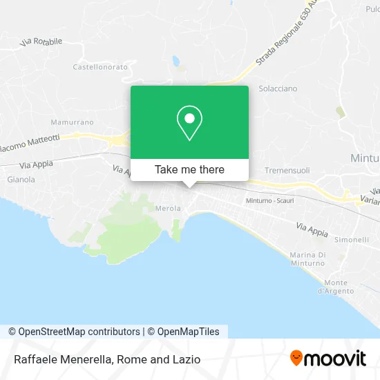 Raffaele Menerella map