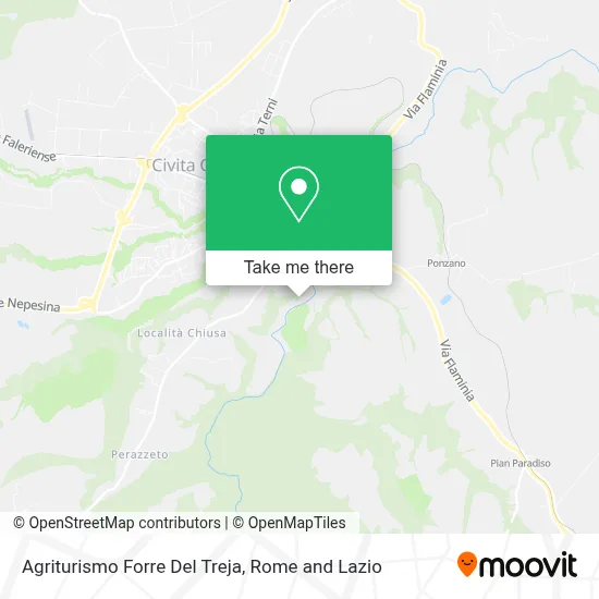 Agriturismo Forre Del Treja map