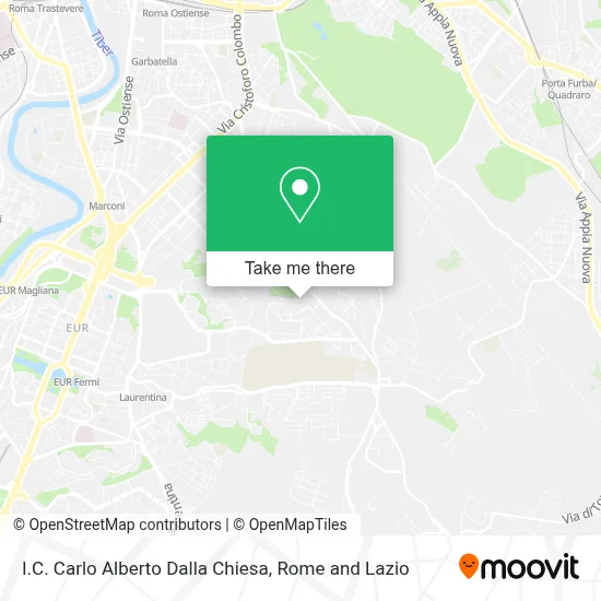 I.C. Carlo Alberto Dalla Chiesa map