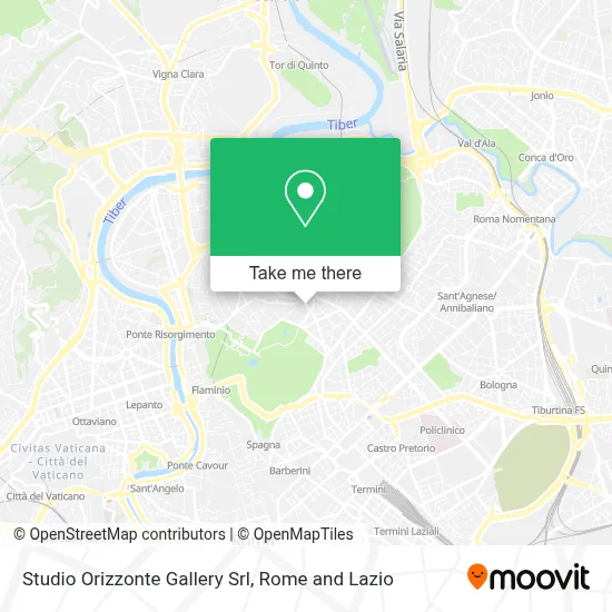 Studio Orizzonte Gallery Srl map