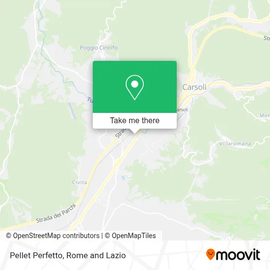 Pellet Perfetto map