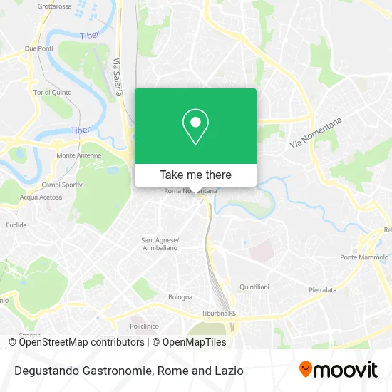 Degustando Gastronomie map