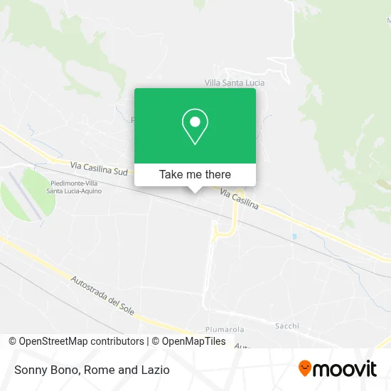 Sonny Bono map
