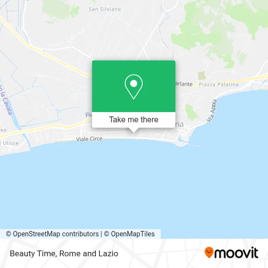Beauty Time map