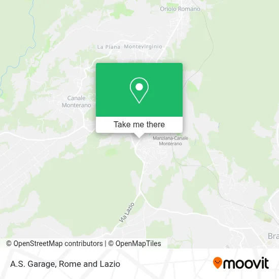 A.S. Garage map