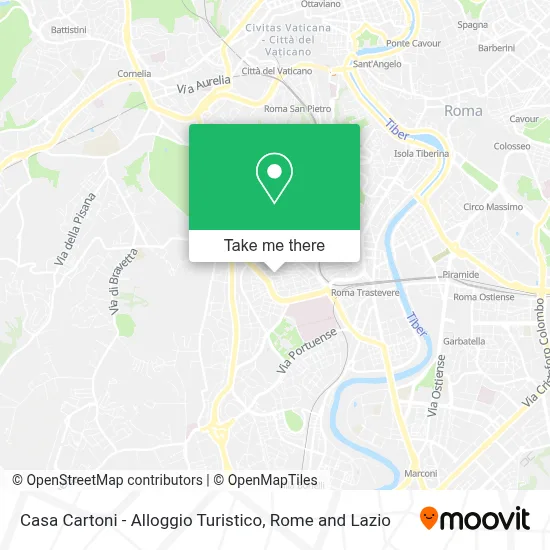 Casa Cartoni - Alloggio Turistico map