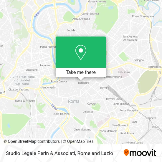 Studio Legale Perin & Associati map