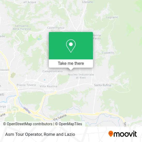 Asm Tour Operator map