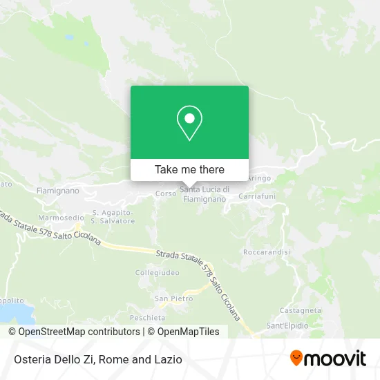 Osteria Dello Zi map