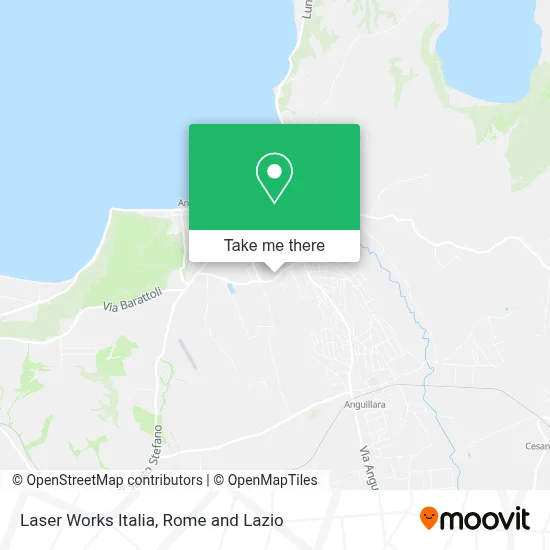 Laser Works Italia map