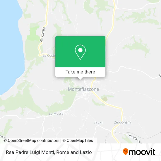 Rsa Padre Luigi Monti map