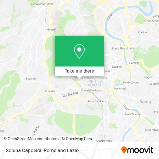 Soluna Capoeira map