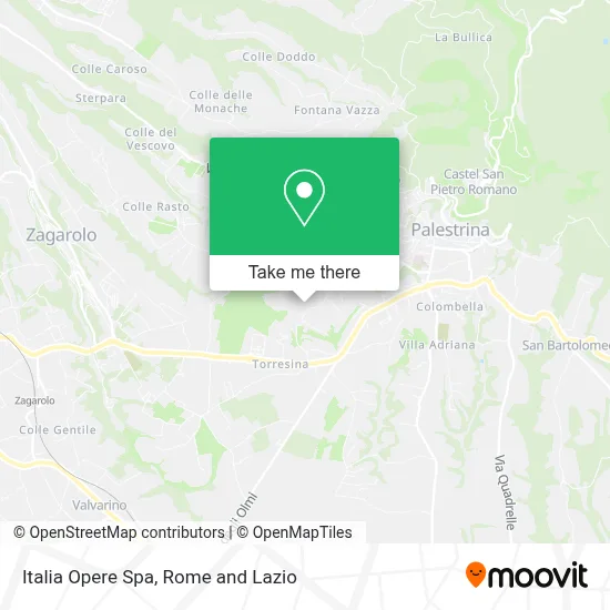 Italia Opere Spa map