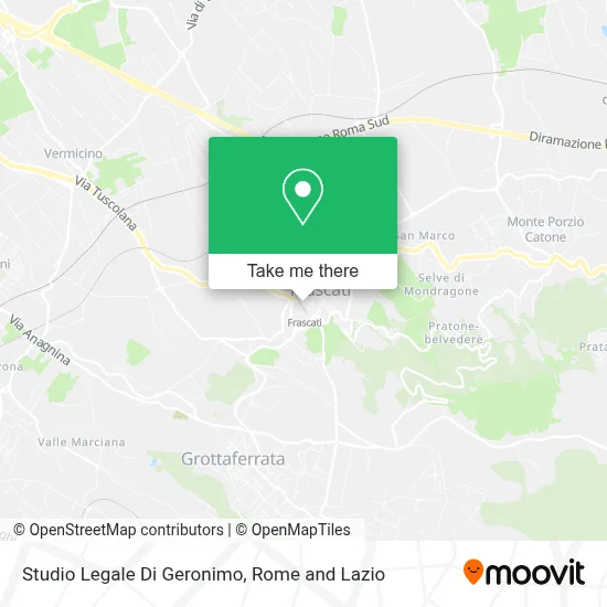 Studio Legale Di Geronimo map