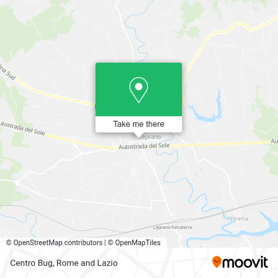 Centro Bug map