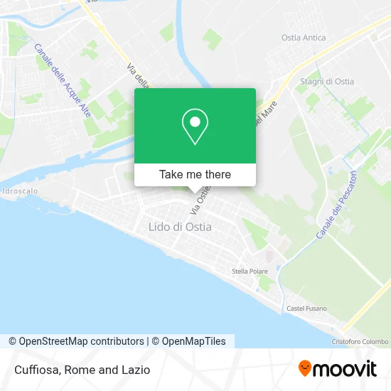 Cuffiosa map