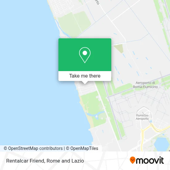 Rentalcar Friend map
