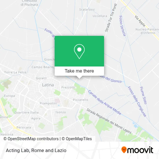 Acting Lab map