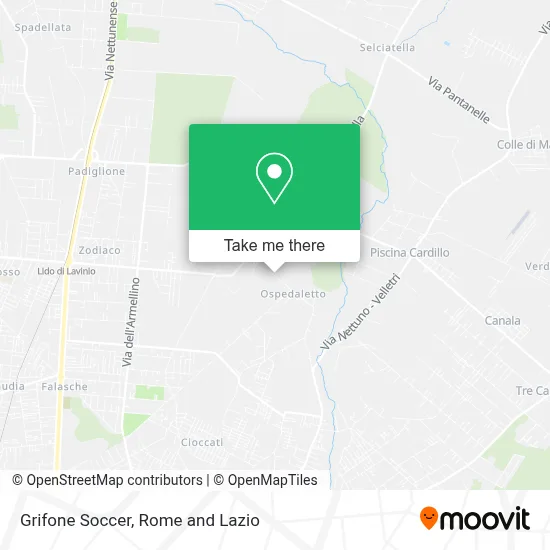 Grifone Soccer map