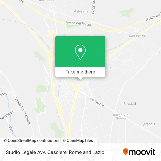 Studio Legale Avv. Casciere map